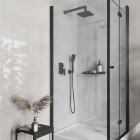 Deante Alpinia Nero słuchawka prysznicowa czarny NGA N51S