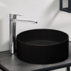 Deante Corio bateria umywalkowa stojąca wysoka chrom BFC_020K