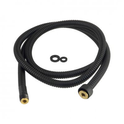 Deante wąż prysznicowy do baterii 3-otworowych czarny mat XDCH2VLNM