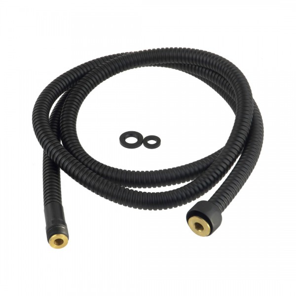 Deante wąż prysznicowy do baterii 3-otworowych czarny mat XDCH2VLNM