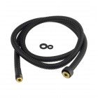 Deante wąż prysznicowy do baterii 3-otworowych czarny mat XDCH2VLNM