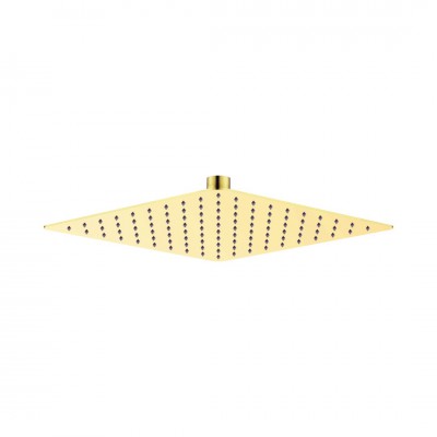 Deante Cascada deszczownica 25x25 cm kwadratowa złoty połysk NAC_Z02K