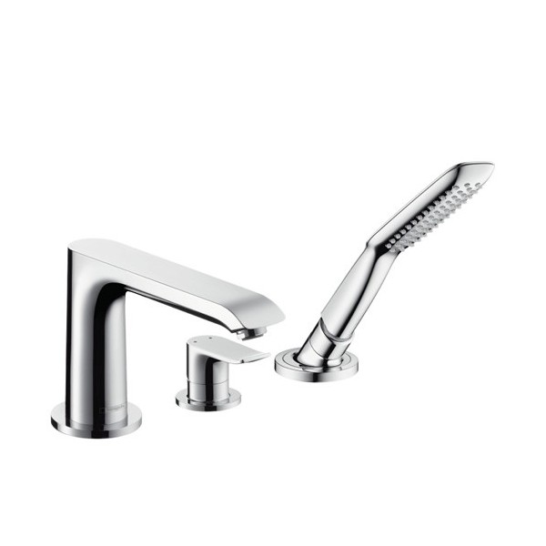 Hansgrohe Metris bateria wannowa trzyotworowa