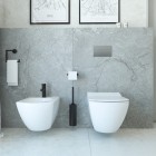 Deante Arnika Nero bateria bidetowa czarny mat BQA N31M