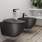 Deante Arnika Nero bateria bidetowa czarny mat BQA N31M