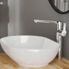 Deante Arnika bateria umywalkowa wysoka chrom BQA 021K