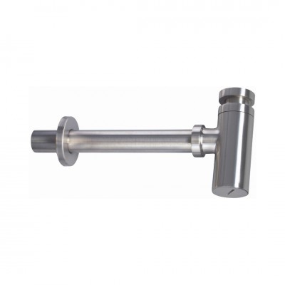 Deante syfon do umywalki butelkowy stal szczotkowana NHC_F31K