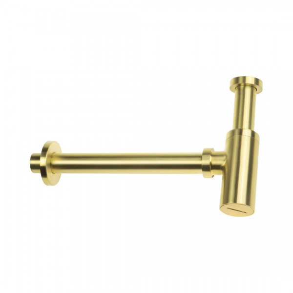 Deante syfon do umywalki butelkowy złoto szczotkowane NHC_R31K