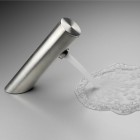 Deante Sense bateria elektroniczna umywalkowa do wody zmieszanej 230/6V stal BQR_F28V