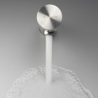 Deante Sense bateria elektroniczna umywalkowa do wody zmieszanej 4xAA stal BQR_F28R