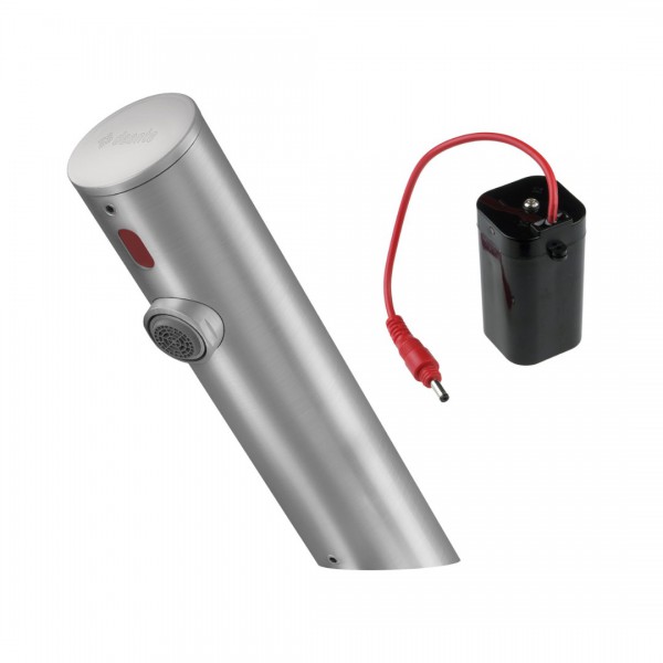 Deante Sense bateria elektroniczna umywalkowa do wody zmieszanej 4xAA stal BQR_F28R