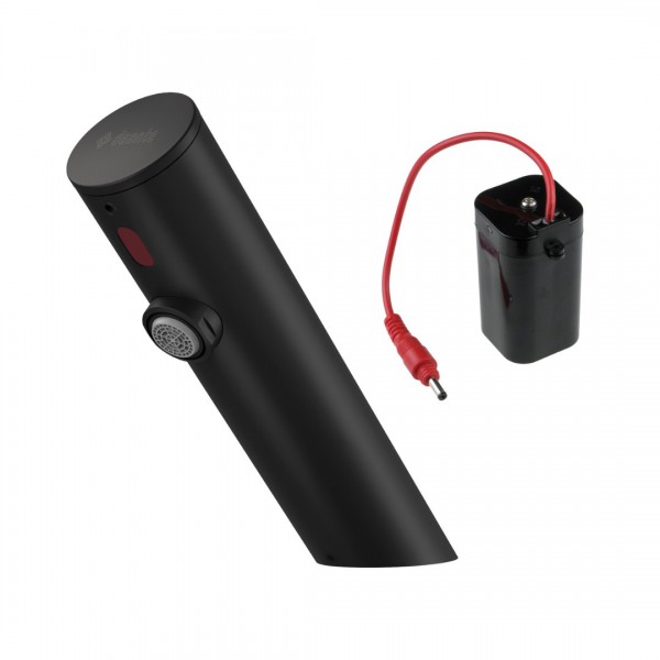 Deante Sense bateria elektroniczna umywalkowa do wody zmieszanej 4xAA czarny mat BQR_N28R