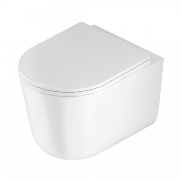 Deante Jasmin miska WC wisząca z deską wolnoopadającą biała CDJD6ZPW