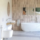 Deante Silia kubek wiszący stal szczotkowana/szkło ADI_F911