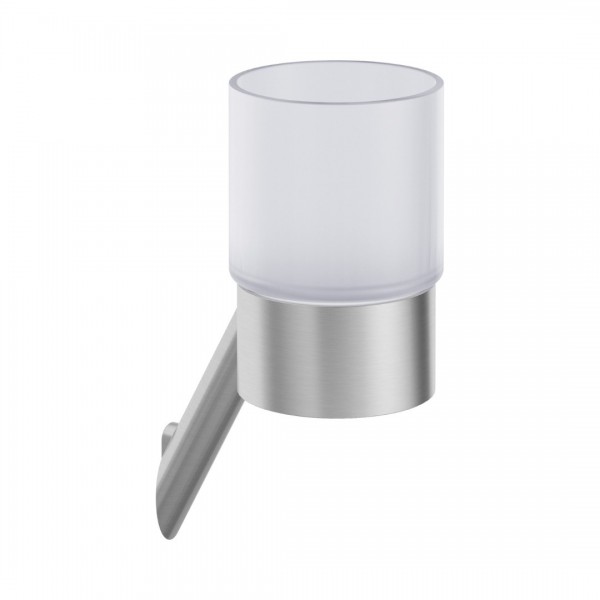 Deante Silia kubek wiszący stal szczotkowana/szkło ADI_F911