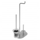 Deante Silia stojak na papier 3-funkcyjny stal szczotkowana ADI_F732