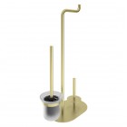 Deante Silia stojak na papier 3-funkcyjny złoto szczotkowane ADI_R732