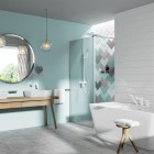 Deante Kerria Plus ścianka wolnostojąca Walk-in 80 cm KTS 038P