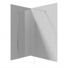 Deante Kerria Plus ścianka wolnostojąca Walk-in 100 cm KTS 030P