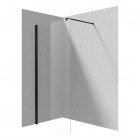 Deante Kerria Plus ścianka wolnostojąca Walk-in 100 cm czarny mat KTS N30P