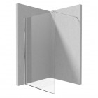 Deante Kerria Plus ścianka wolnostojąca Walk-in 140 cm chrom KTS_034P