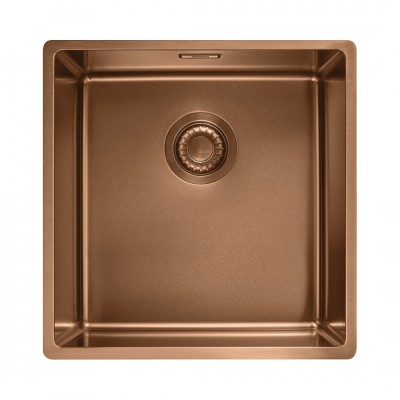 Franke Mythos Masterpiece BXM 210/110-40 zlewozmywak stalowy 44x45 cm miedziany 127.0627.582