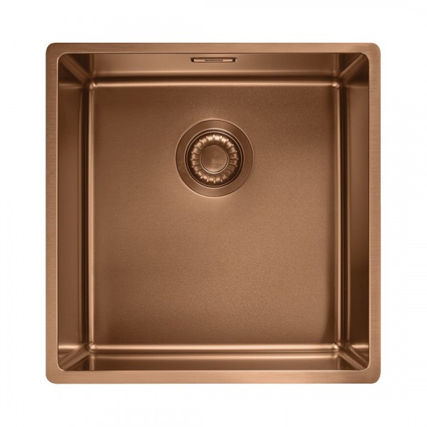 Franke Mythos Masterpiece BXM 210/110-40 zlewozmywak stalowy 44x45 cm miedziany 127.0627.582