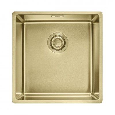 Franke Mythos Masterpiece BXM 210/110-40 zlewozmywak stalowy 44x45 cm złoty 127.0627.578 Franke Mythos Masterpiece BXM 210/110-40 zlewozmywak stalowy 44x45 cm złoty 127.0627.578