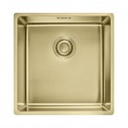 Franke Mythos Masterpiece BXM 210/110-40 zlewozmywak stalowy 44x45 cm złoty 127.0627.578