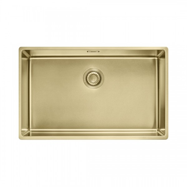 Franke Mythos Masterpiece BXM 210/110-68 zlewozmywak stalowy 72x45 cm złoty 127.0627.591