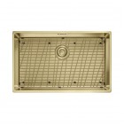 Franke Mythos Masterpiece BXM 210/110-68 zlewozmywak stalowy 72x45 cm złoty 127.0627.591