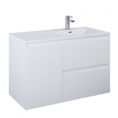 Elita Meble Split White Mat szafka podumywalkowa 100 cm prawa 168152
