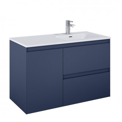 Elita Meble Split szafka podumywalkowa 100 cm prawa granatowy mat 169008