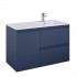Elita Meble Split szafka podumywalkowa 100 cm prawa granatowy mat 169008