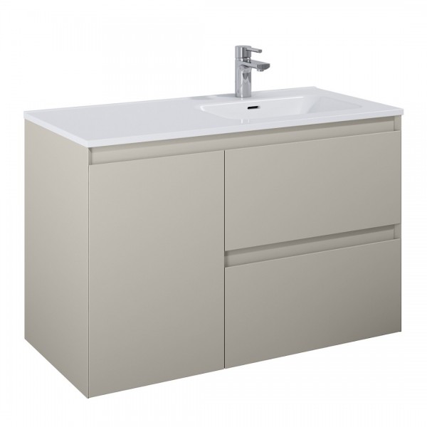 Elita Meble Split szafka podumywalkowa 100 cm prawa beżowy mat 169009