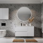 Elita Meble Split White Mat szafka podumywalkowa 100 cm lewa 168148