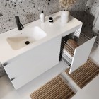 Elita Meble Split White Mat szafka podumywalkowa 100 cm lewa 168148