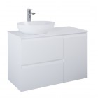 Elita Meble Split White Mat szafka podumywalkowa 100 cm lewa 168148