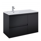 Elita Meble Split Black Mat szafka podumywalkowa 100 cm lewa 168151