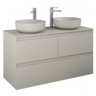 Elita Meble Split szafka podumywalkowa 120 cm beżowy mat 169029