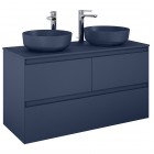 Elita Meble Split szafka podumywalkowa 120 cm granatowy mat 169028