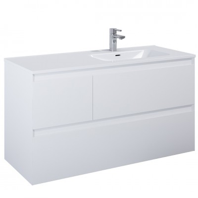 Elita Meble Split White Mat szafka podumywalkowa 120 cm prawa 168176