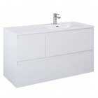 Elita Meble Split szafka podumywalkowa 120 cm prawa biały połysk 169096