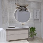 Elita Meble Split szafka podumywalkowa 120 cm prawa beżowy mat 169026