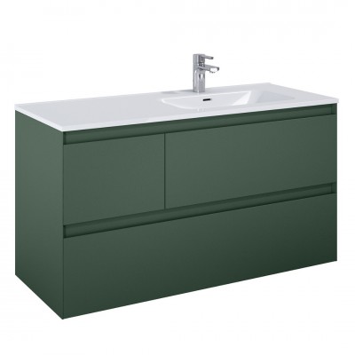 Elita Meble Split szafka podumywalkowa 120 cm prawa zielony mat 169024