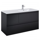 Elita Meble Split Black Mat szafka podumywalkowa 120 cm prawa 168179