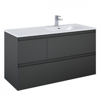 Elita Meble Split Anthracite Mat szafka podumywalkowa 120 cm prawa 168178