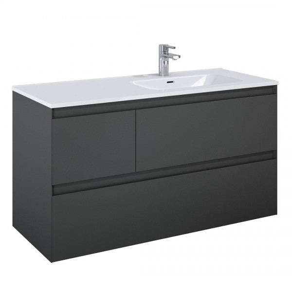 Elita Meble Split Anthracite Mat szafka podumywalkowa 120 cm prawa 168178