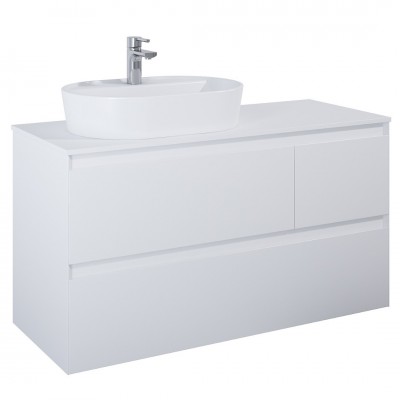 Elita Meble Split White Mat szafka podumywalkowa 120 cm lewa 168172