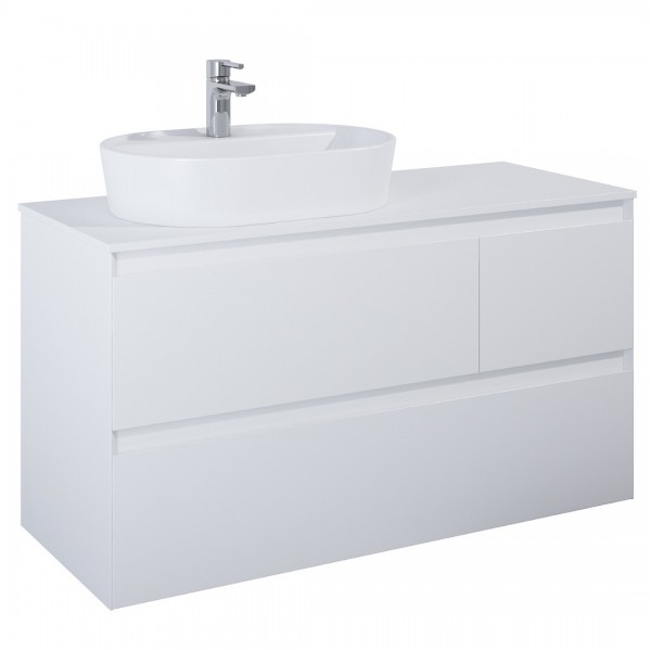 Elita Meble Split White Mat szafka podumywalkowa 120 cm lewa 168172
